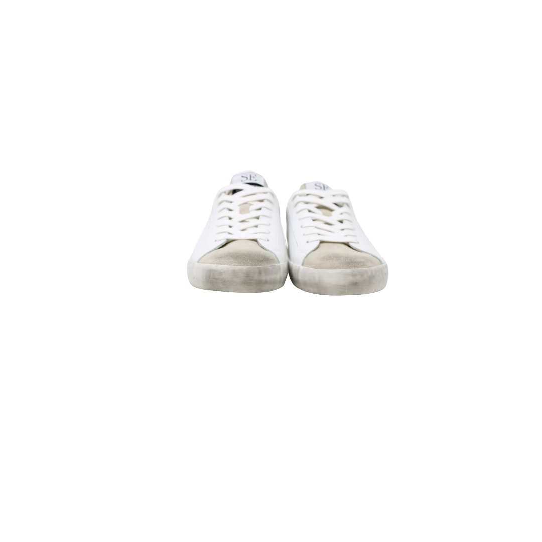 Sam Edelman Ladies Aubrie White Leather Sneaker – Frankel's Designer Shoes