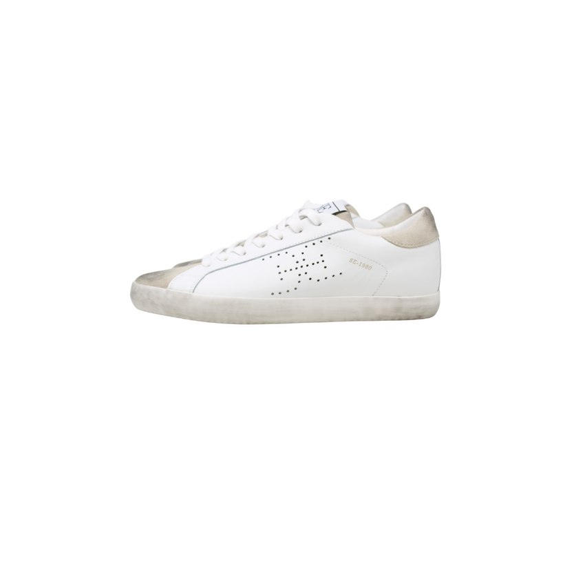 Sam Edelman Ladies Aubrie White Leather Sneaker – Frankel's Designer Shoes
