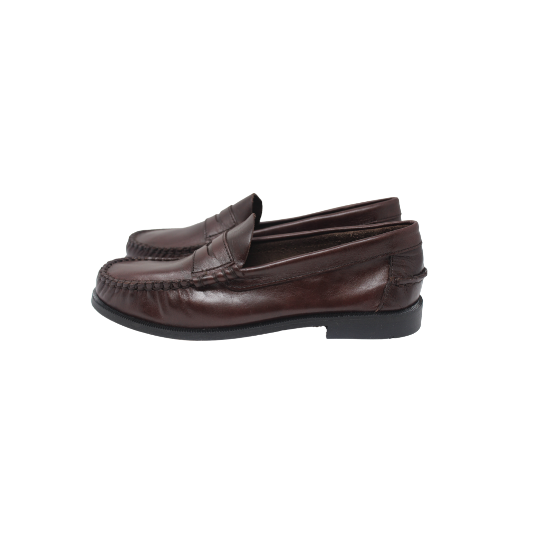 Papanatas 7725 Children's Brown Leather Penny Loafer – Frankel's ...