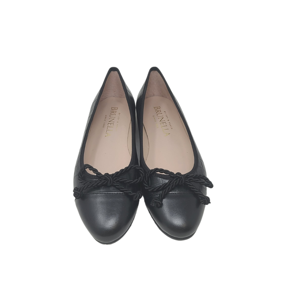 Brunella 400 Ladies black Crock Ballet Flat – Frankel's Designer Shoes