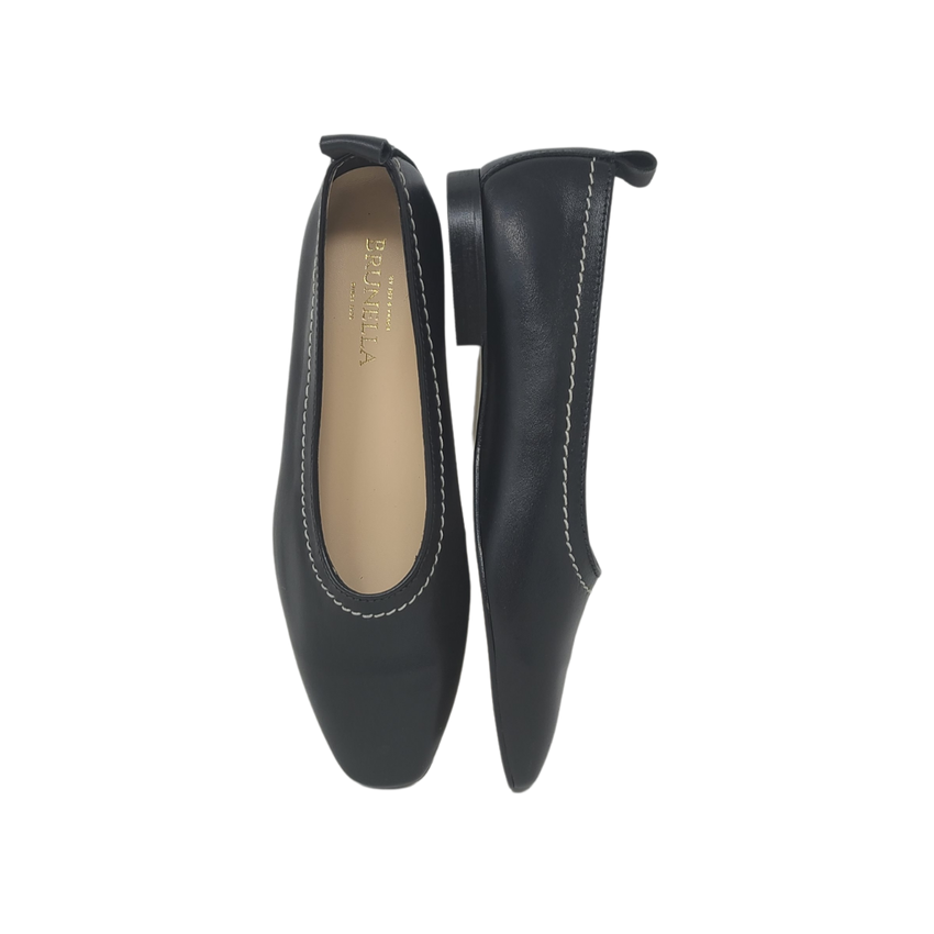 Brunella V23 405 Ladies Black leather shoes – Frankel's Designer Shoes