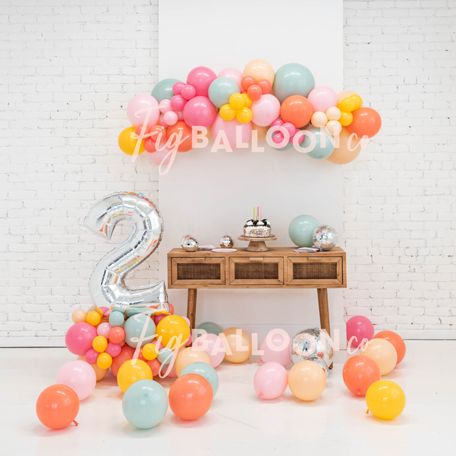 Party Time Balloon Garland – Fig Balloon Co.