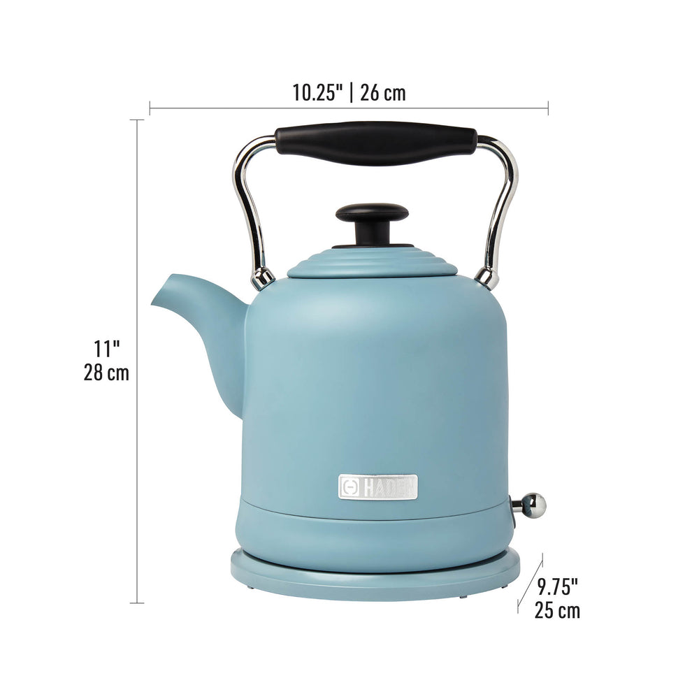 grey blue kettle