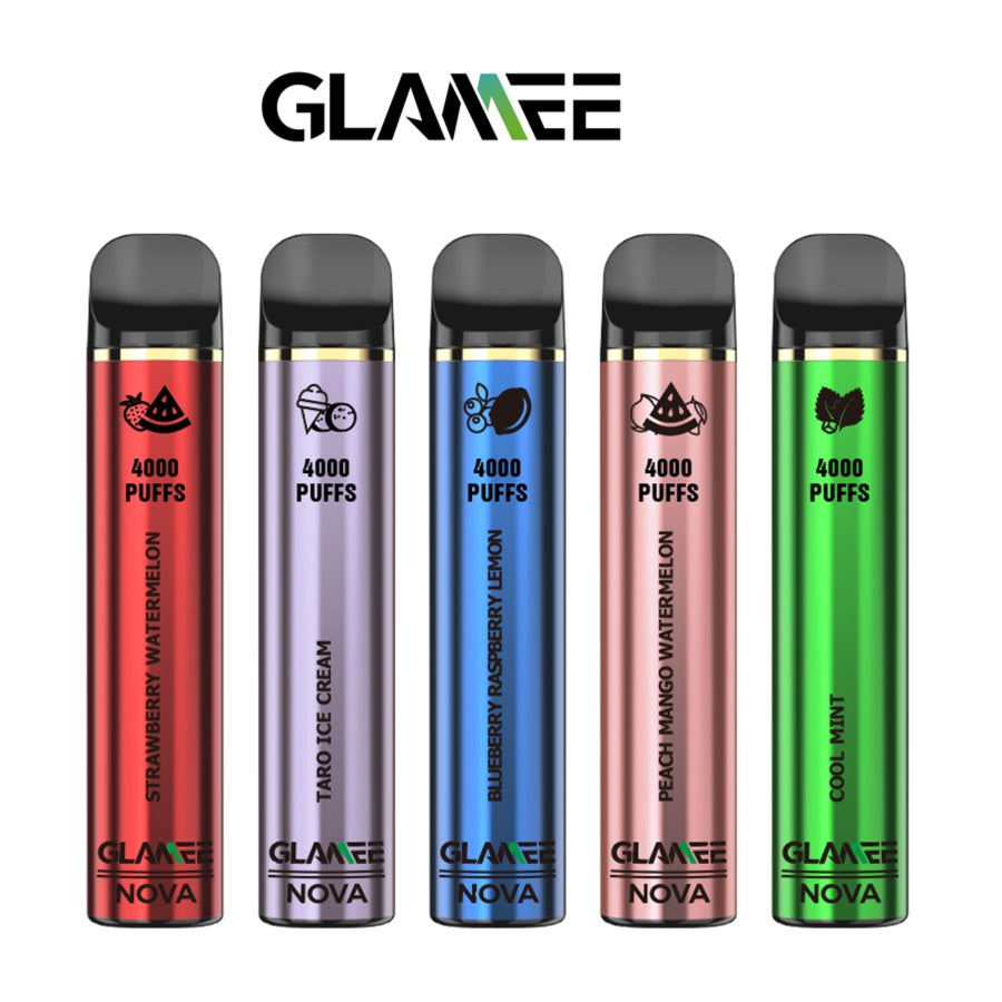 GLAMEE NOVA 4000 Puffs Disposable Vape
– Apvs