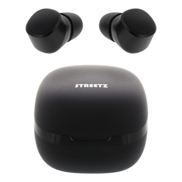 STREETZ TRUE WIRELESS EARBUDS IN CHARGE CASE WHITE TWS1109