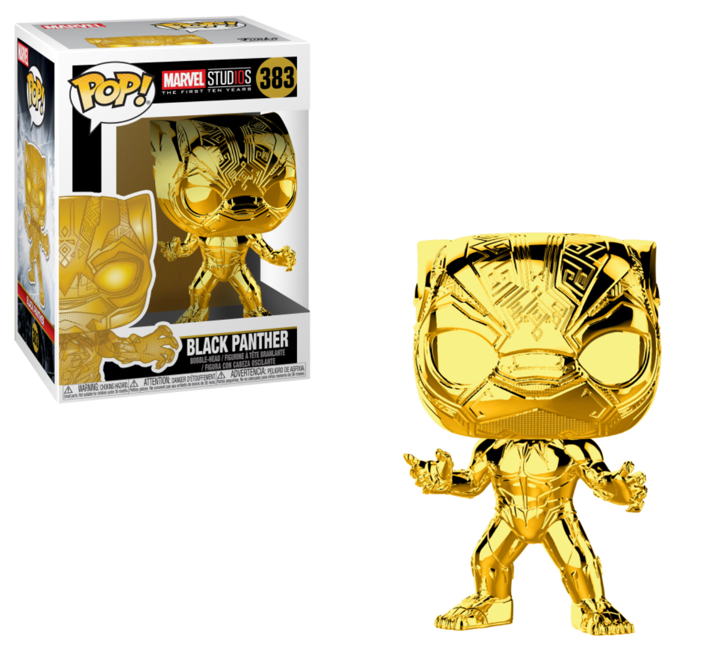 pop black panther gold