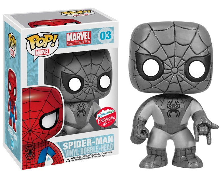 white spiderman toys