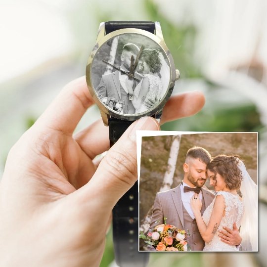 anniversary gift custom keepsake watch gift for him