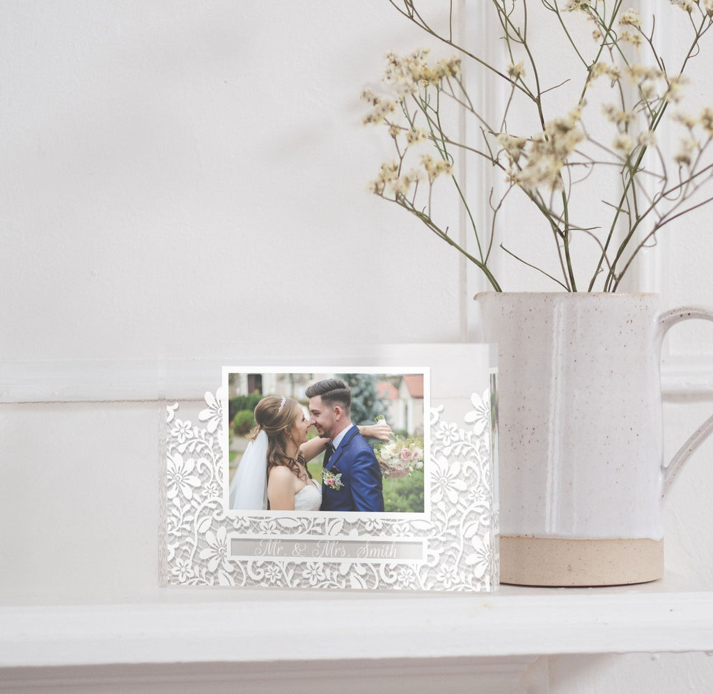 Buy Wedding Photo Frame , Custom Wedding Gift , Wedding Gifts for Couple ,  Engraved Photo Frame, Family Photo Frames, Family Picture Frames Online in  India - Etsy