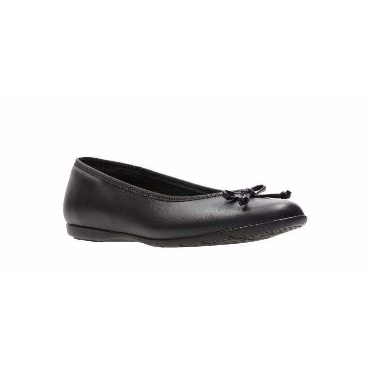 ladies black school shoes