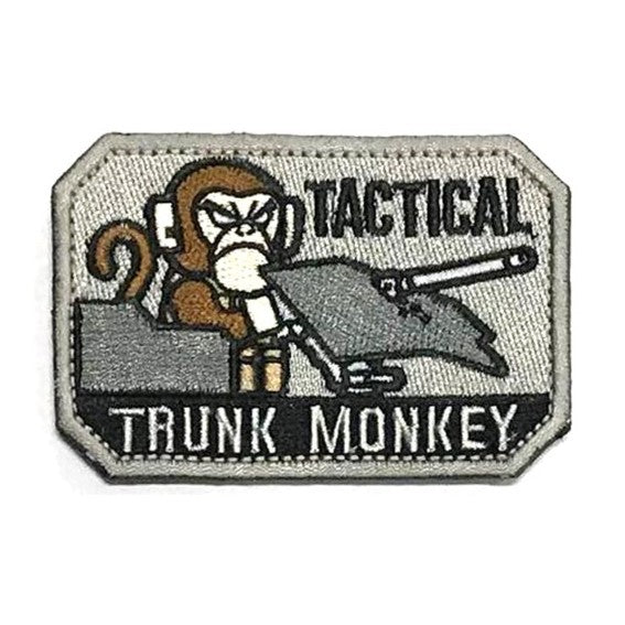 Tactical Trunk Monkey Patch, Gray — G MILITARY