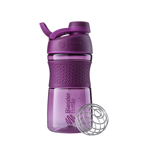 BlenderBottle Mantra Glass Shaker Bottle for Protein Mixes, 20