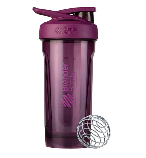 Purple + Orange [4 Pack] 20-ounce Shaker Bottle With Wire Whisk Balls,  Includes Shaker Cup Blender For Protein Mixes