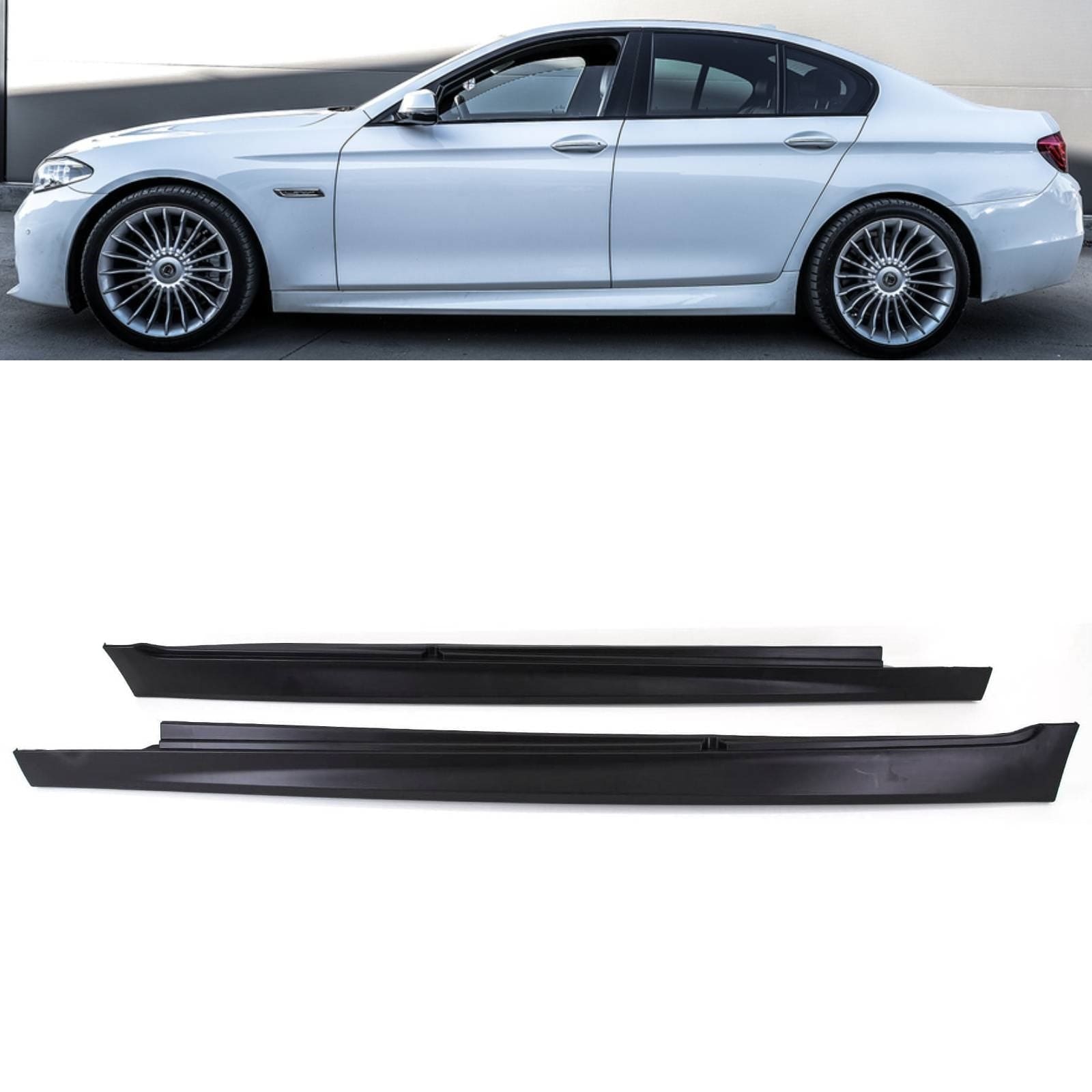 Side Skirts Diffusers V.2 for BMW 5 F10/F11 M-Pack / M5, Our Offer \ BMW \  Seria 5 \ F10- F11 [2010-2017]