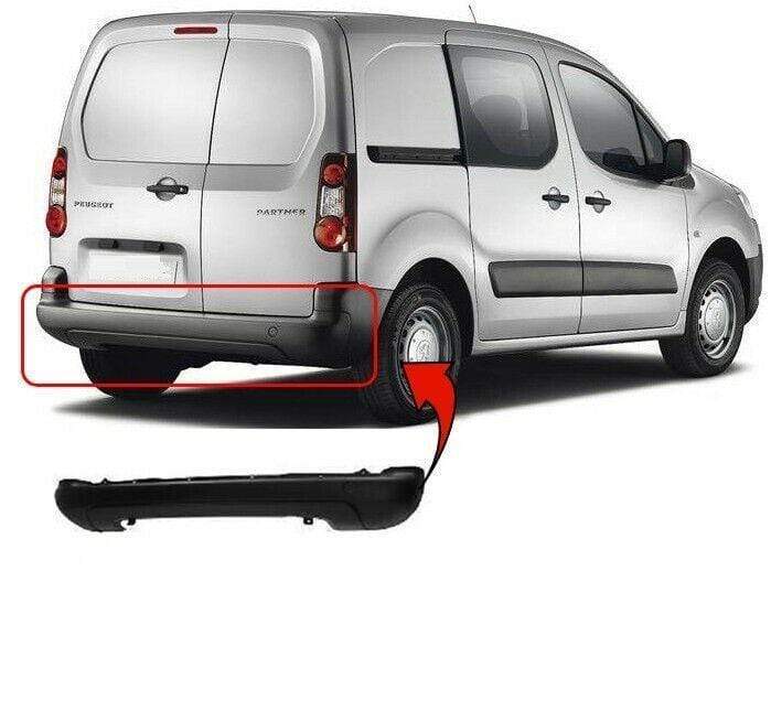 Effectiviteit Aan boord deugd Peugeot Partner 2008-2018 Rear Bumper Centre Part No Pdc Black –  tradevehicleparts.co.uk