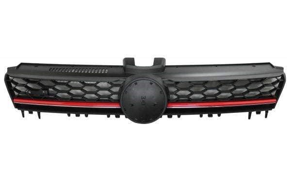 Vw Golf GTI GTD Mk7 13-2017 Front Centre Bumper Grille W/ Adaptive Cruise  Hole