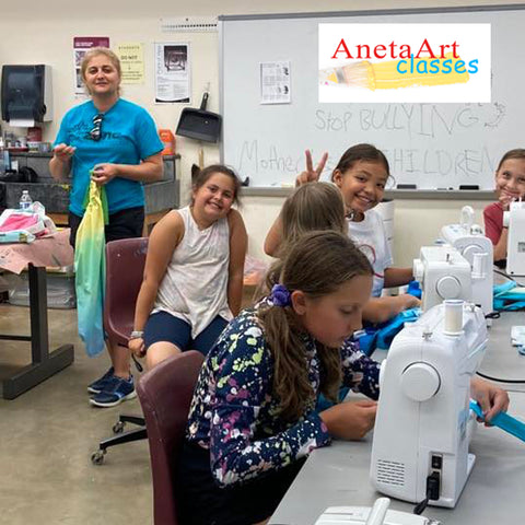 Jan 20, Creative Sewing (ages 8-12)