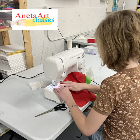 Sewing Class for Kids Aged 8-14 – AnetaArtClasses