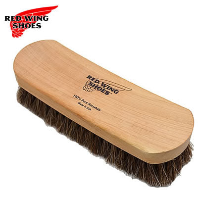 red wing shoe brush