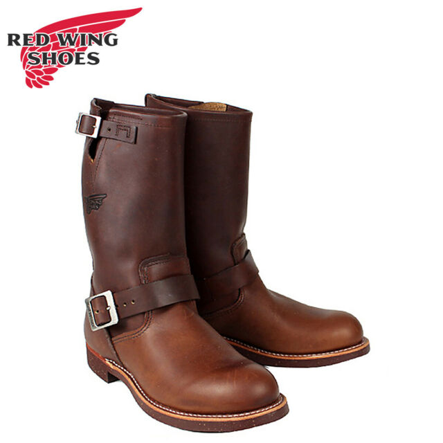 red wing engineer boots
