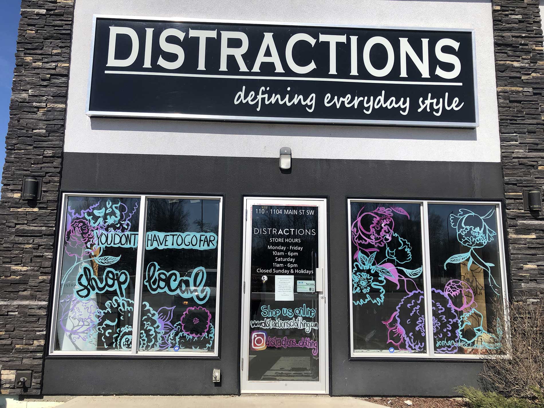 distractions clothing slave lake