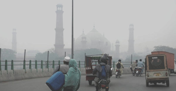 Smog in lahore.