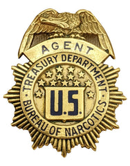 Federal Bureau Of Narcotics Badge