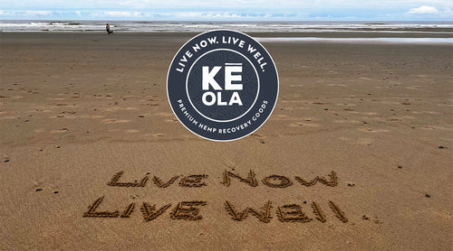 Keola Logo. Live Now, Live Well.