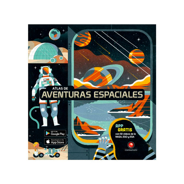 Libro Atlas De Aventuras Espaciales Mi Maleta Kids