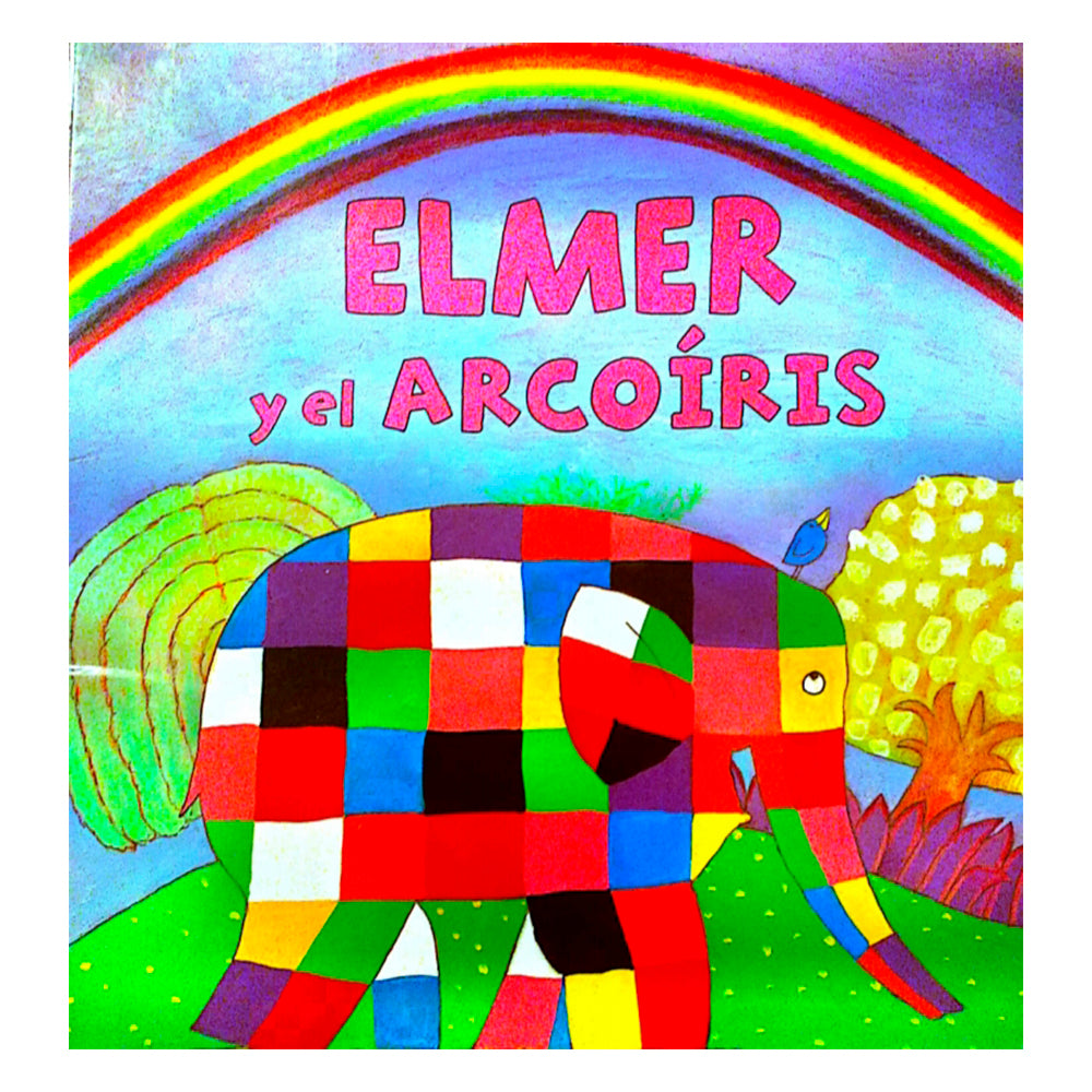 LIBRO ELMER Y EL ARCOIRIS - Mi Maleta Kids