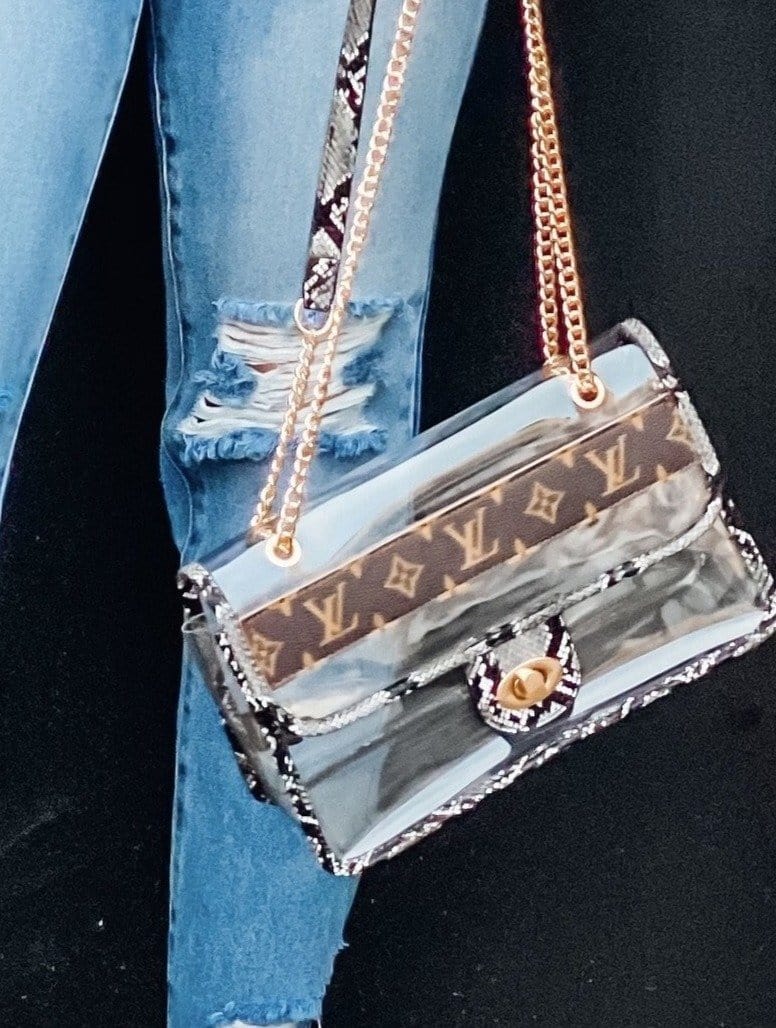 louis vuitton clear crossbody