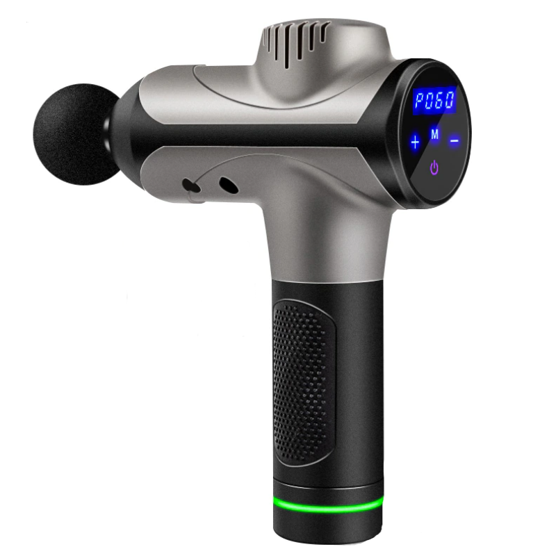 Image of Deep Tissue Muscle Massage Gun - 6 Heads + LCD Touch