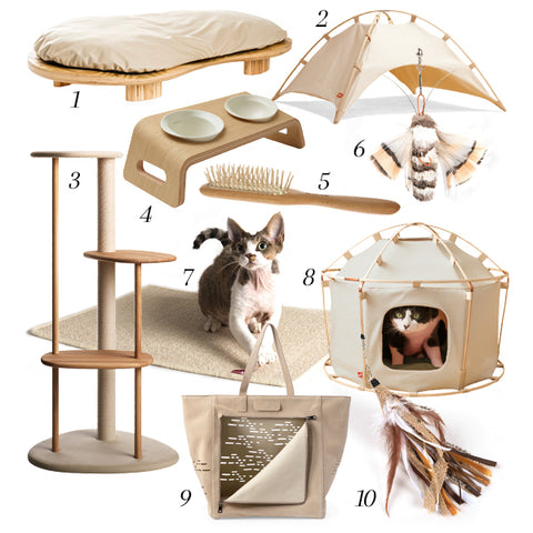 Beige Cat Products | Cat Furniture, Accessories & Cat Toys | at Made Moggie