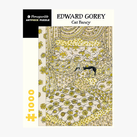 Edward Gorey Cat Fancy Jigsaw Puzzle 1000 Pieces