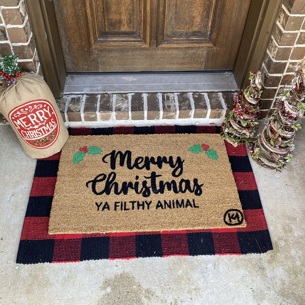 YO YO YO MERRY CHRISTMAS MAT LITMAS – Kicky Mats