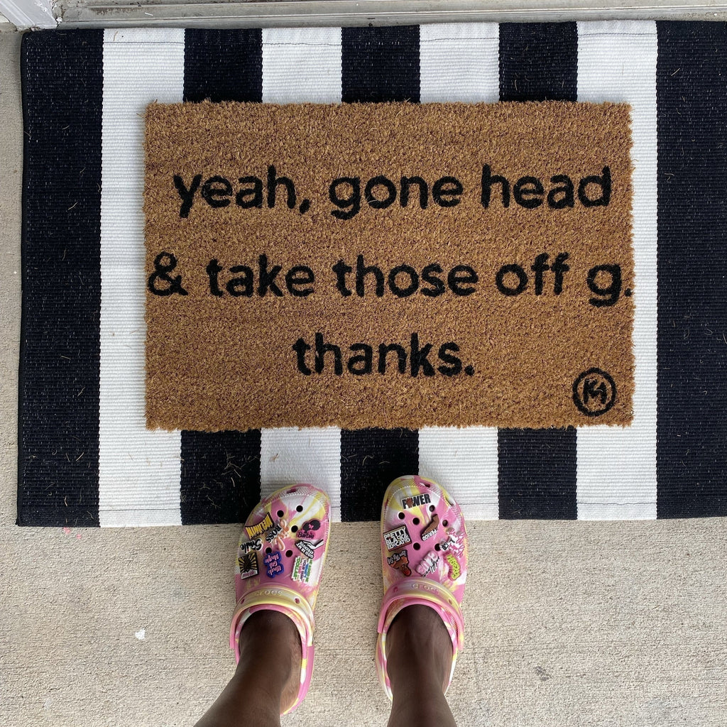 GET TF OFF MY PORCH MAT – Kicky Mats