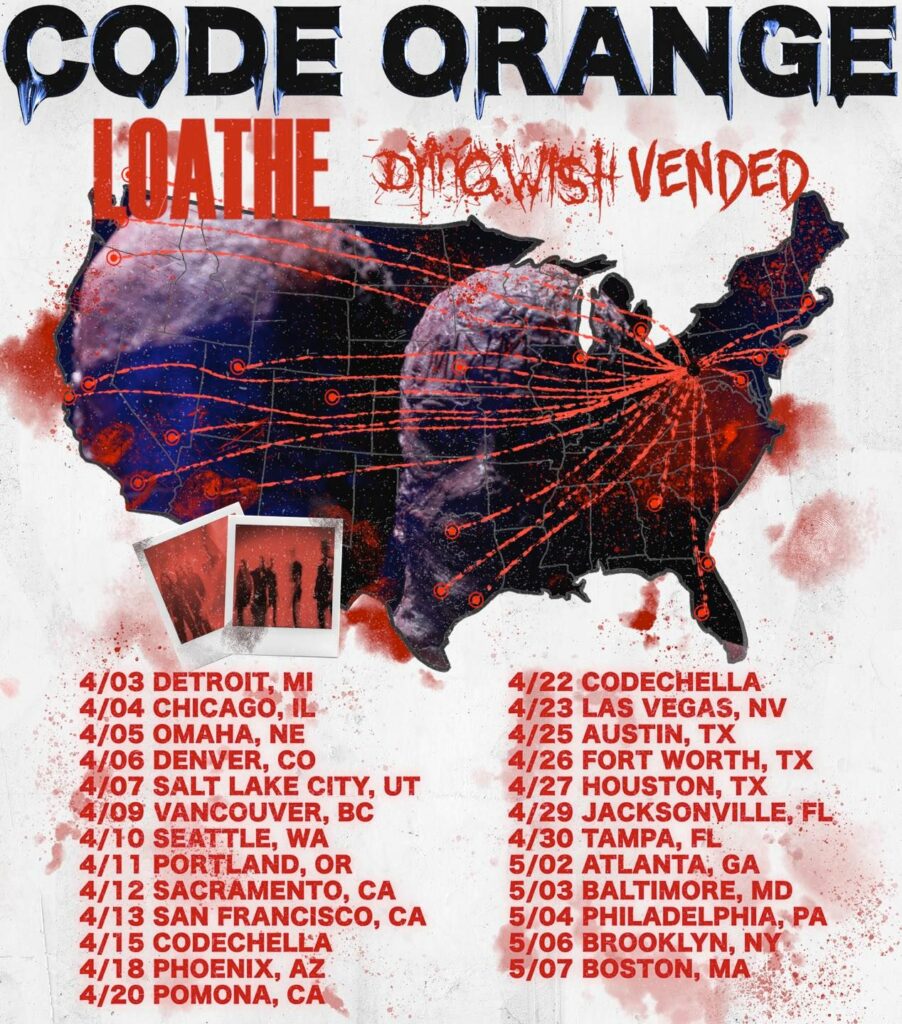 code orange out for blood tour