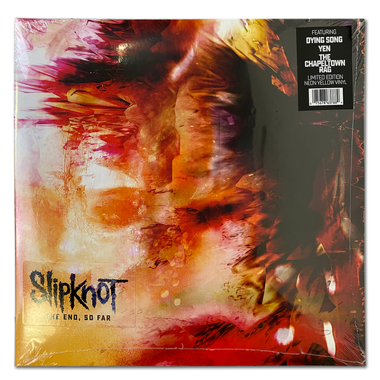 Amoeba Music on X: .@slipknot's new album The End, So Far was just  released via @rrusa! It's available now on CD, clear 2LP, and indie  exclusive yellow double vinyl. Get it here