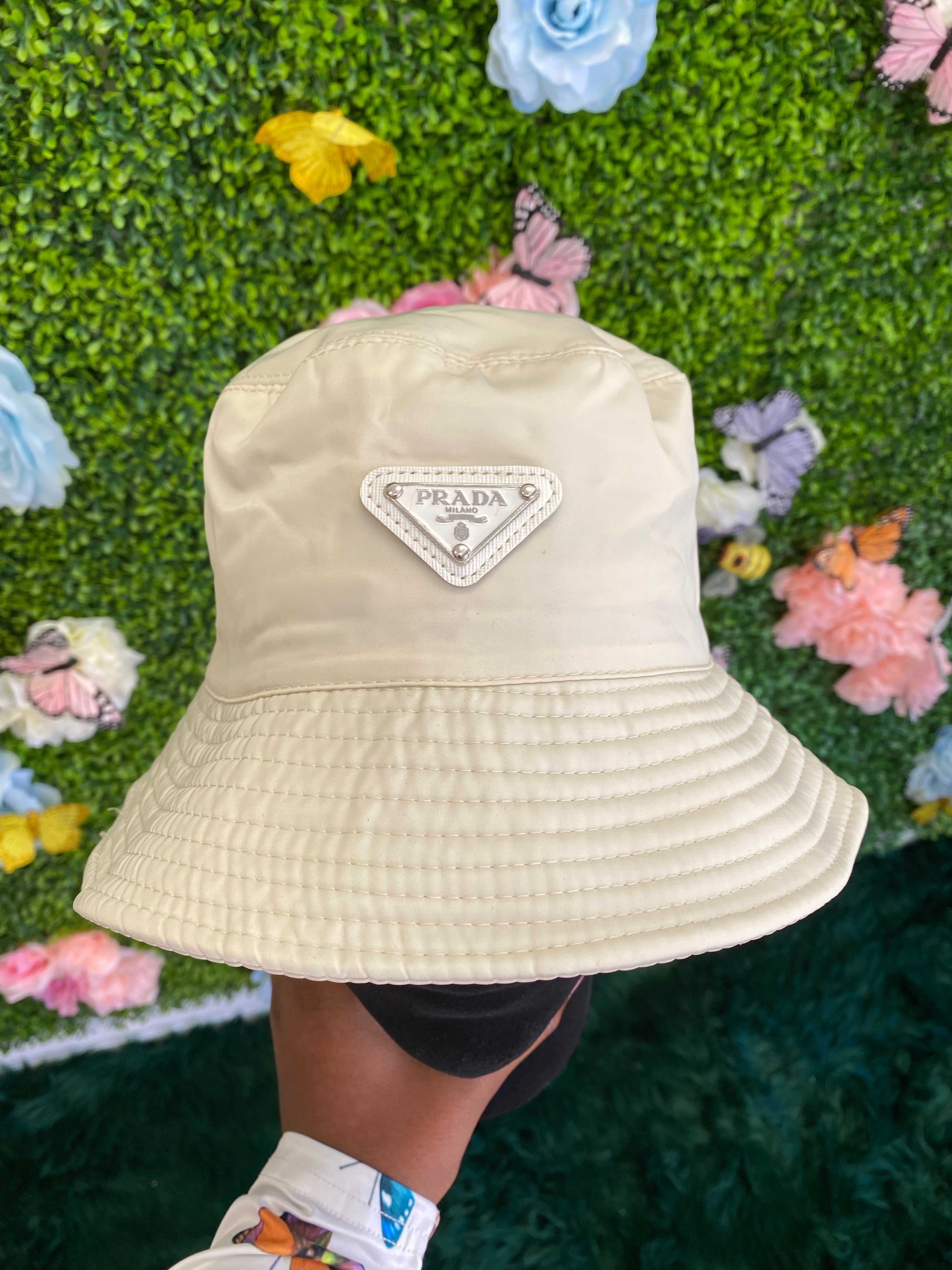 Prada Bucket Hat (Black, Pink, Beige, Tan) – ChiDiamondCo