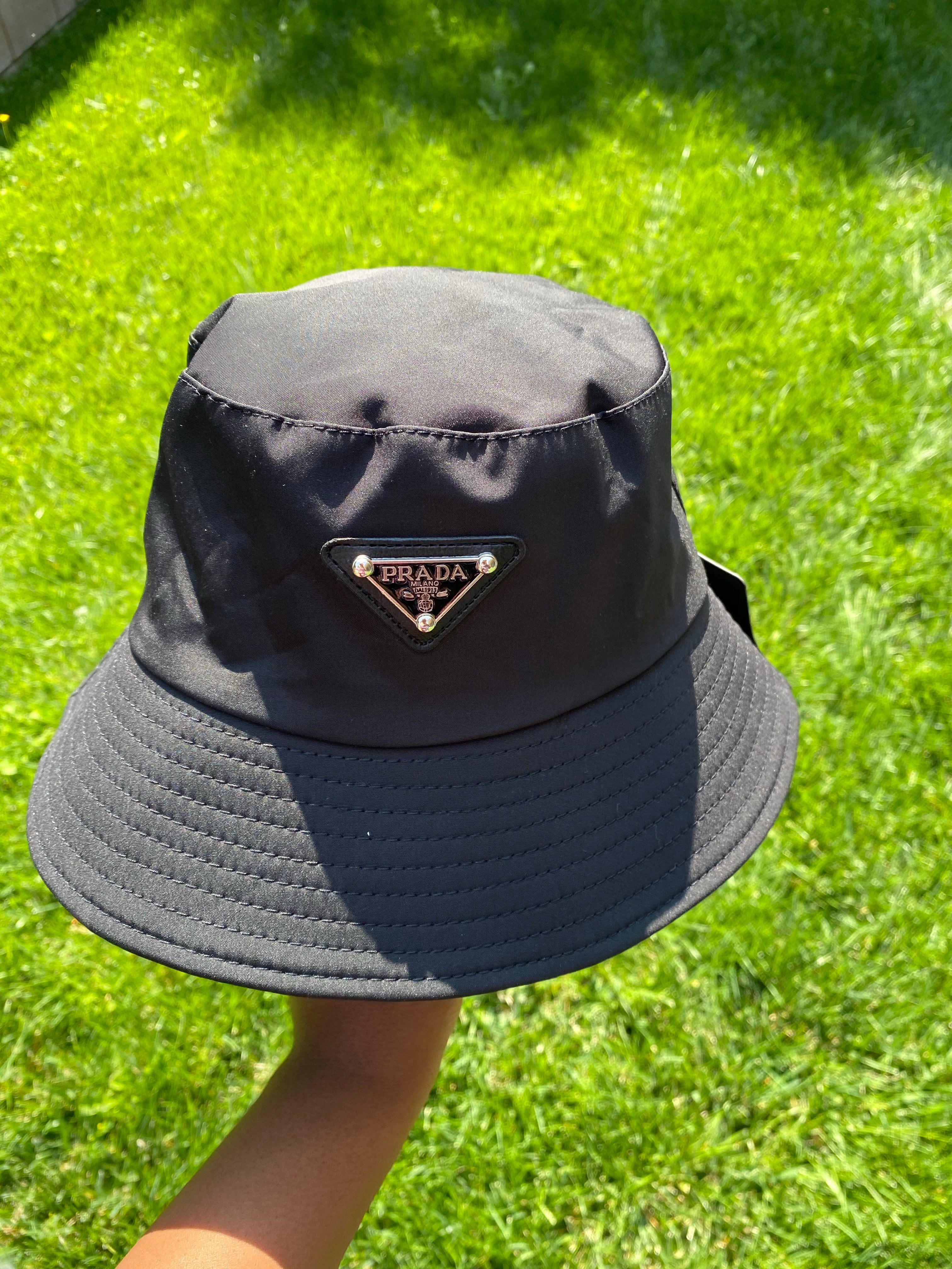 Prada Bucket Hat (Black, Pink, Beige, Tan) – ChiDiamondCo