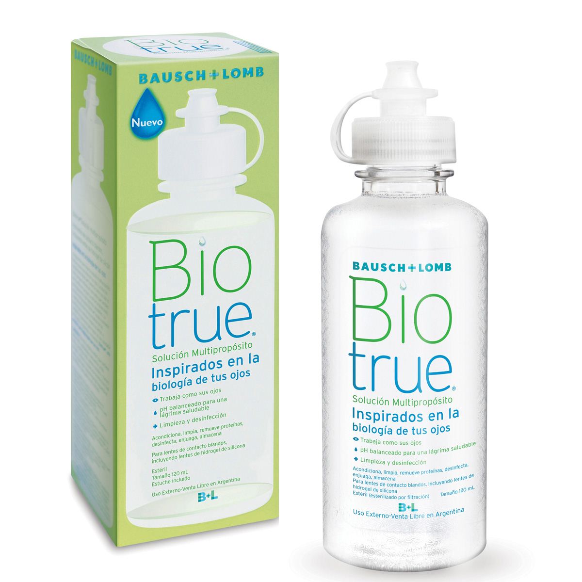 BioTrue - 120 ml Solución Multipropósito - poplentes.com product image