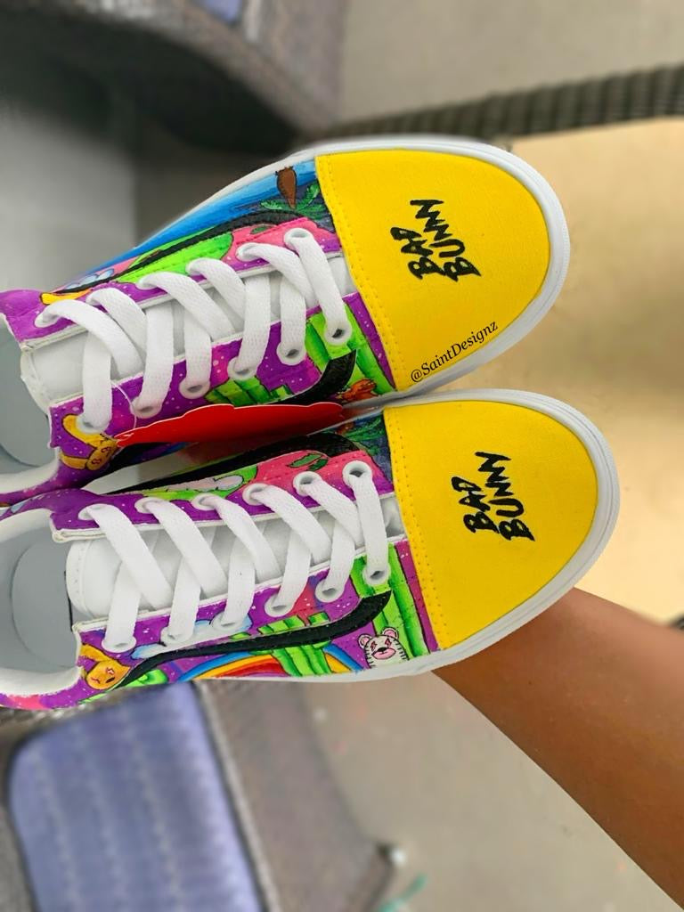 yellow vans bad bunny