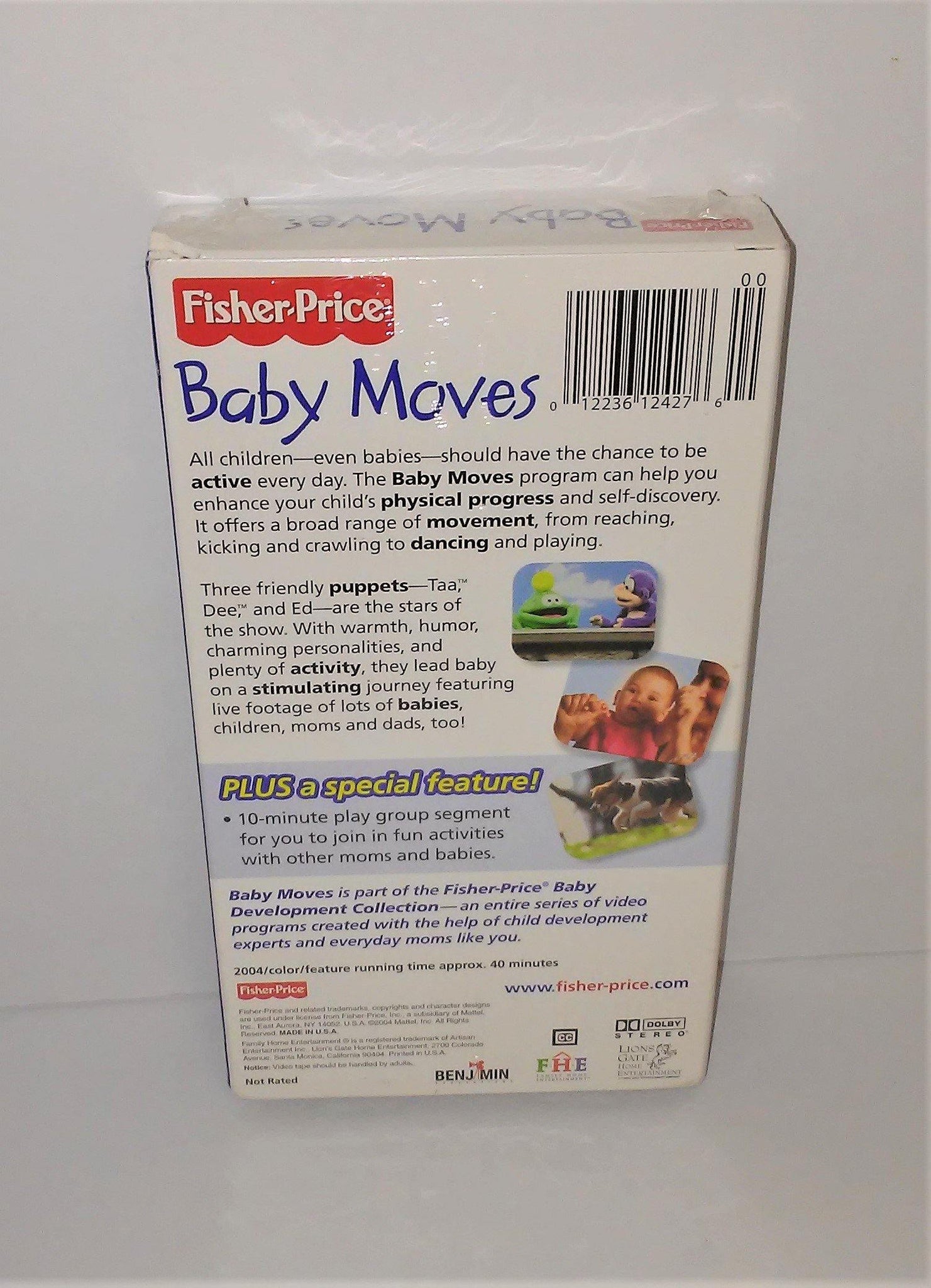 konstruktion dæk Ocean Fisher Price NATURE BABY VHS Video + Bonus 10 minute Playgroup from 20 –  Sandee's Memories & Collectibles