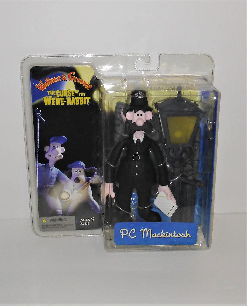 Wallace & Gromit PC MACKINTOSH Action Figure from The Curse of the Wer ...