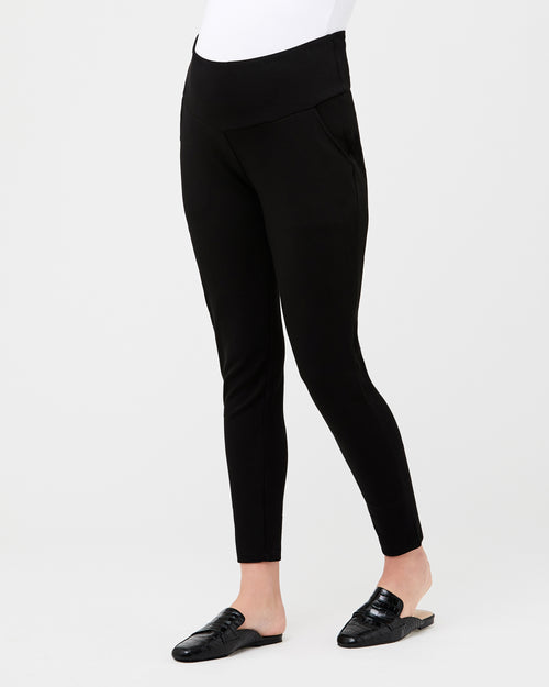 Ripe Maternity, Organic Jersey Flare Pant Black - Steveston Village  Maternity