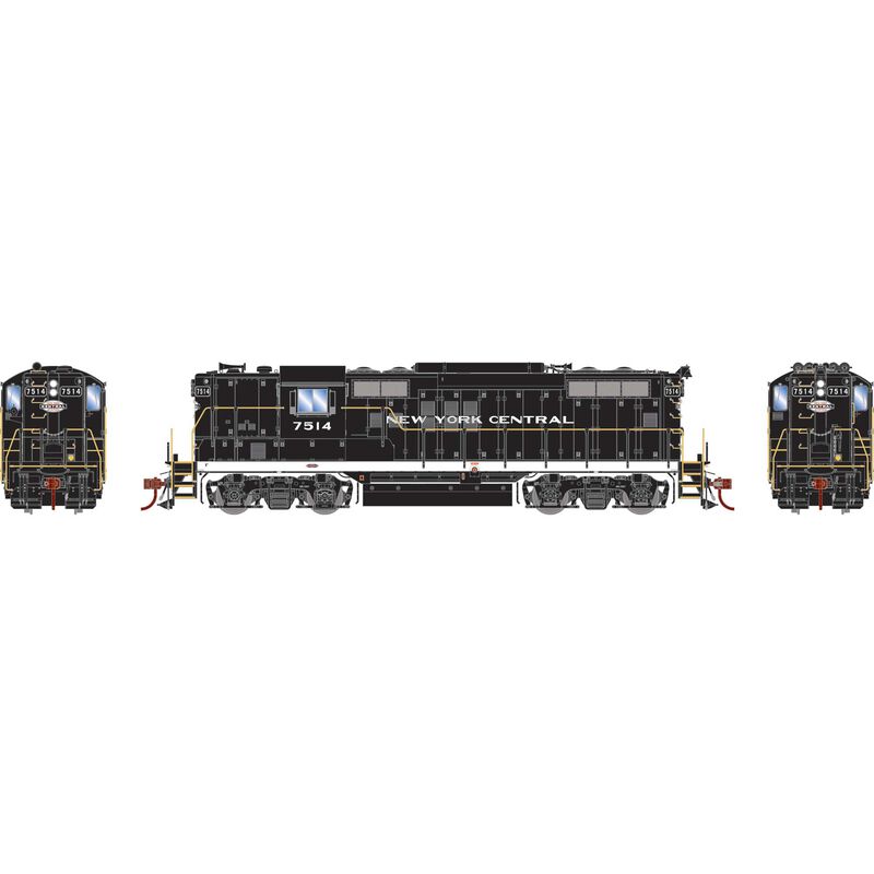 Athearn Genesis ATHG82832 HO GP9 Locomotive with DCC & Sound, NYC #7514