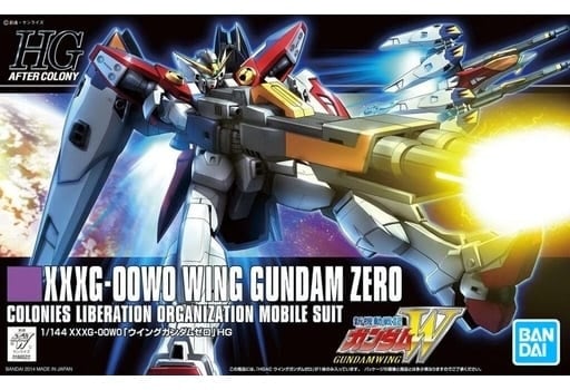 Bandai 2219526 HG Wing Gundam Zero'Gundam Wing'HGAC