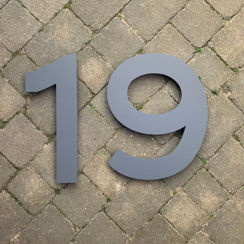 Extra Large Individual House Number Sign 40 cm tall – Kreativ