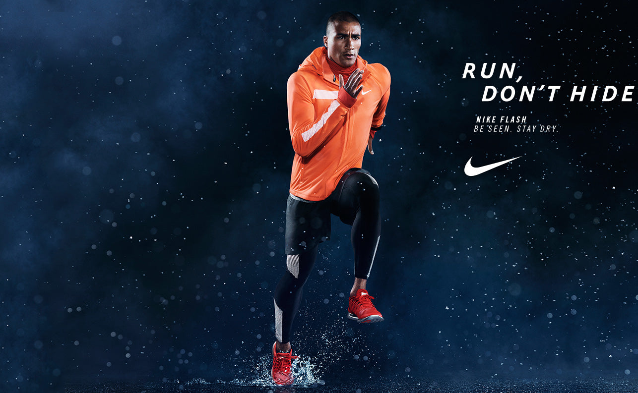 Run don. Реклама найк. Рекламные баннеры Nike. Рекламный плакат спортивной одежды. Спортивная одежда баннер.