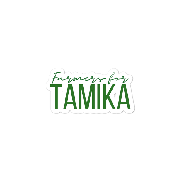 Farmers for Tamika Stickers